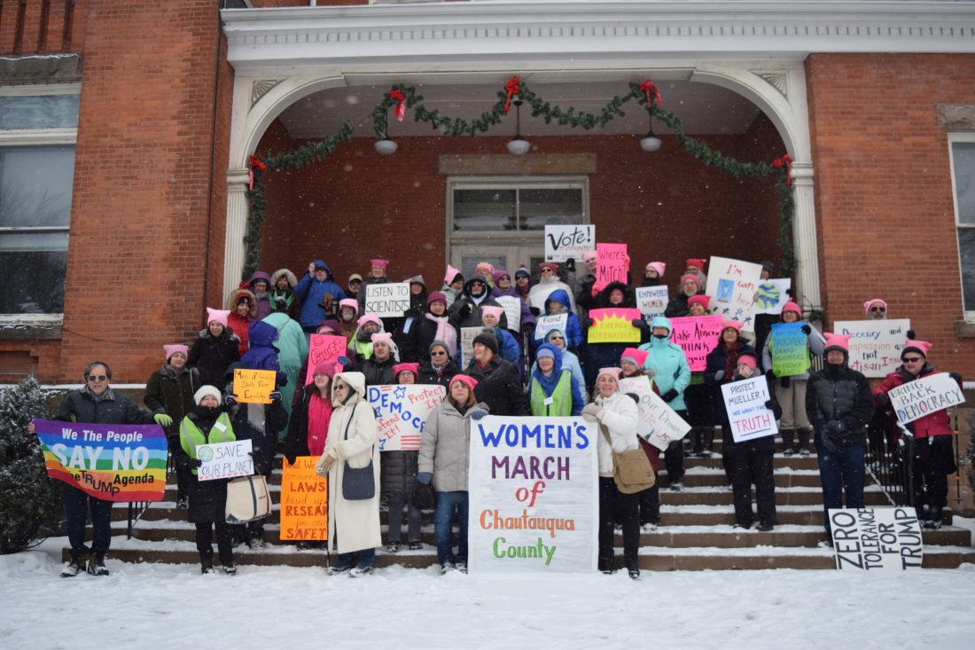 Fredonia Third Annual Women’s March Promotes Equality News, Sports